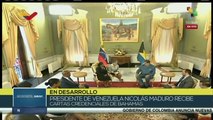 Presidente de Venezuela recibe cartas credenciales de diplomáticos de países hermanos