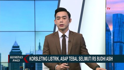 Asap Tebal Selimuti RS Budhi Asih Jakarta Timur Akibat Korsleting Panel Listrik!