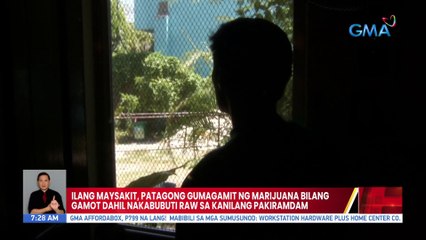 Ilang maysakit, patagong gumagamit ng Marijuana bilang gamot dahil nakakabuti raw sa kanilang pakiramdam | UB