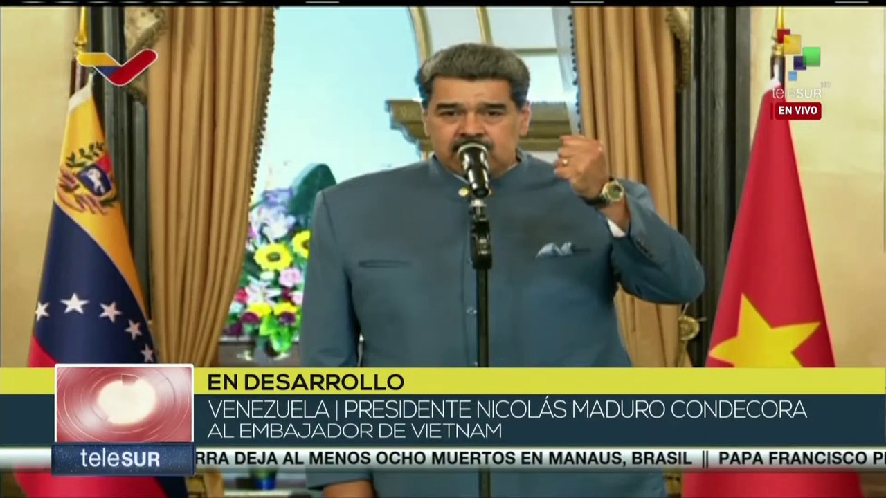 Presidente de Venezuela anuncia intención de visitar Vietnam para fortalecer relaciones bilaterales