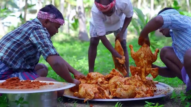 07.CARROT with EGG _ Unique Carrot and Egg Recipe Cooking in Village _ Chicken Inside Scrambled Omelet