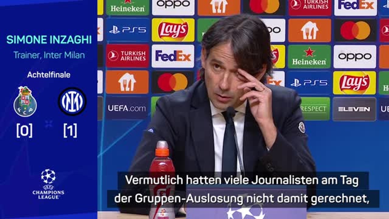Inzaghi: Viele hatten uns Achtelfinale nicht zugetraut