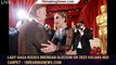 Lady Gaga Kisses Brendan Gleeson on 2023 Oscars Red Carpet - 1breakingnews.com