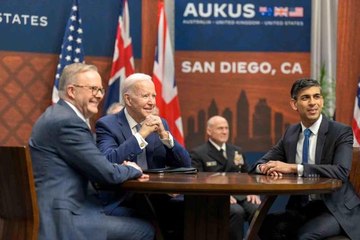 ABD, İngiltere ve Avustralya liderlerinden üçlü AUKUS zirvesi