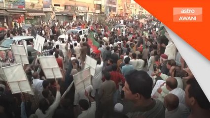 Ribuan penyokong Imran Khan adakan Perhimpunan