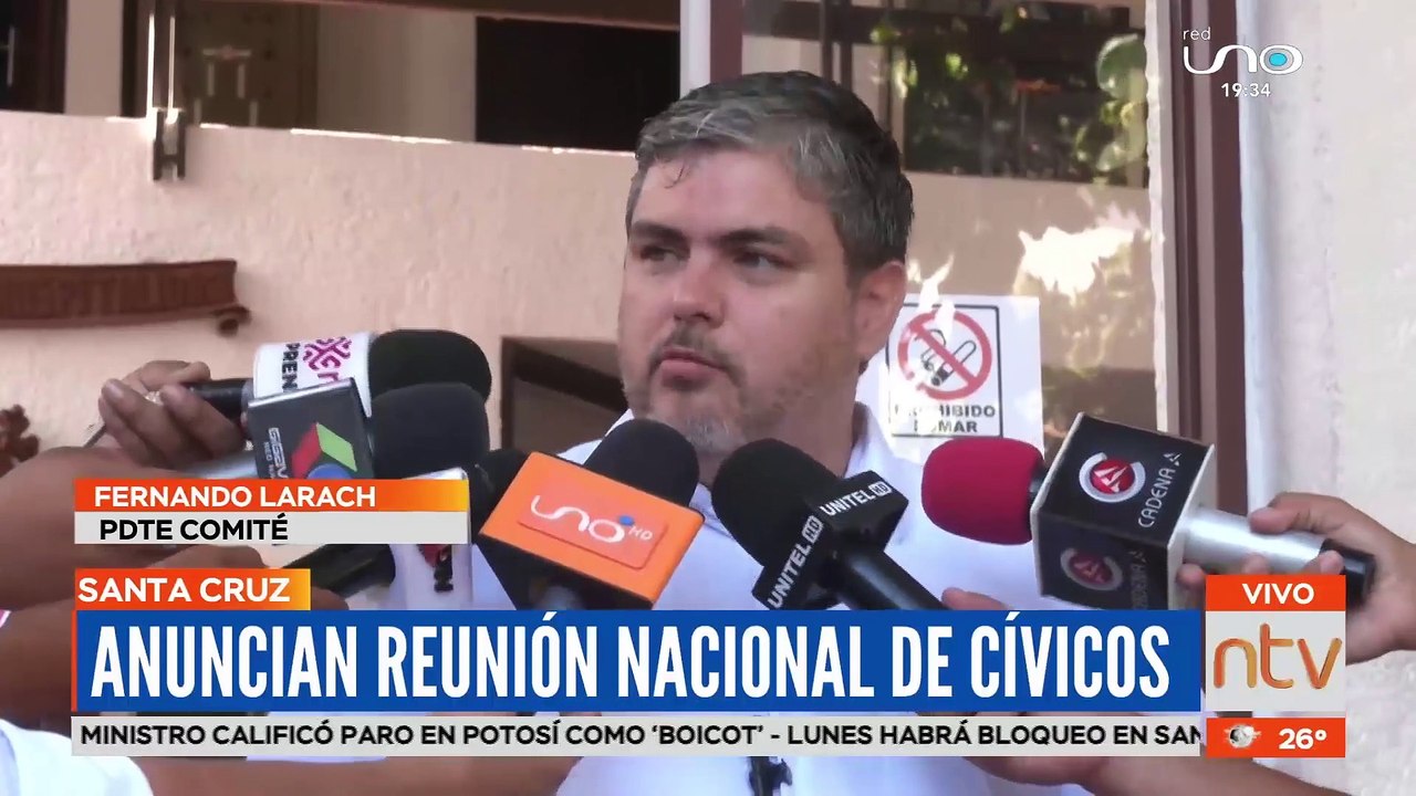 Cívicos analizan la situación del país y piden soluciones al Gobierno