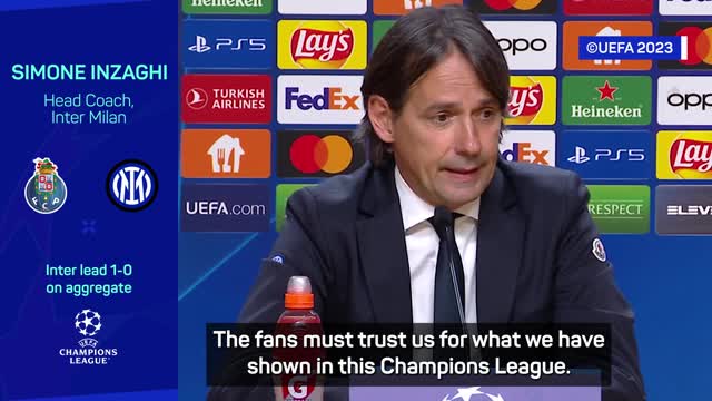 Nobody expected us to still be here - Inzaghi delighted with Inter's run