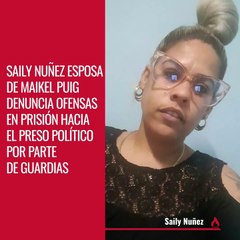 Más ofensas a Maikel Puig. Denuncia su esposa Saily Nuñez.