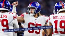 New York Giants Lose IOL Nick Gates to Washington