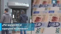 Mal lunes para el superpeso, reporta su mayor caída en nueve meses