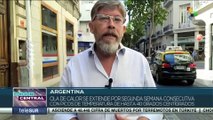 Argentina: Inusitada ola de calor azota por segunda semana consecutiva a la mayor parte del país