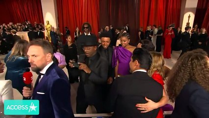 Angela Bassett Brings Husband Courtney B. Vance and Their Twins To 2023 Oscars R