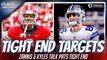 Tight End Targets: Should the Patriots SIGN Dalton Schultz?