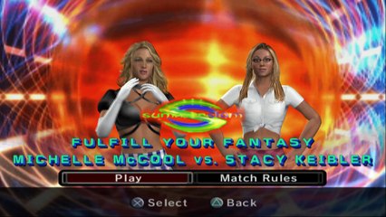 WWE SmackDown vs. Raw 2006 Michelle McCool vs Stacy Keibler