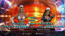 WWE SmackDown vs. Raw 2006 Stacy Keibler vs Joy Giovanni