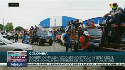 Download Video: Gobierno de Colombia impulsa acciones contra la minería ilegal pese a intereses de grupos paramilitares