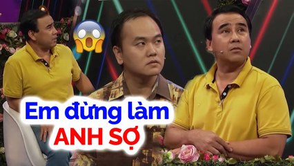 MC Quyền Linh sợ hãi năn nỉ anh chàng SỐNG TRÊN MÂY đòi dẫn cô gái QUA THẾ GIỚI BÊN KIA với anh