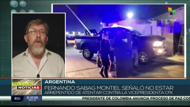 Fernando Sabag Montiel aseguró no estar arrepentido del atentado contra la vicepresidenta CFK