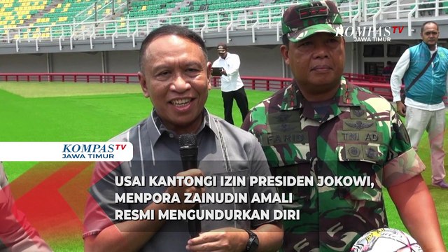 Menpora Zainudin Amali Mengundurkan Diri dan Fokus ke PSSI Usai Kantongi Izin Presiden