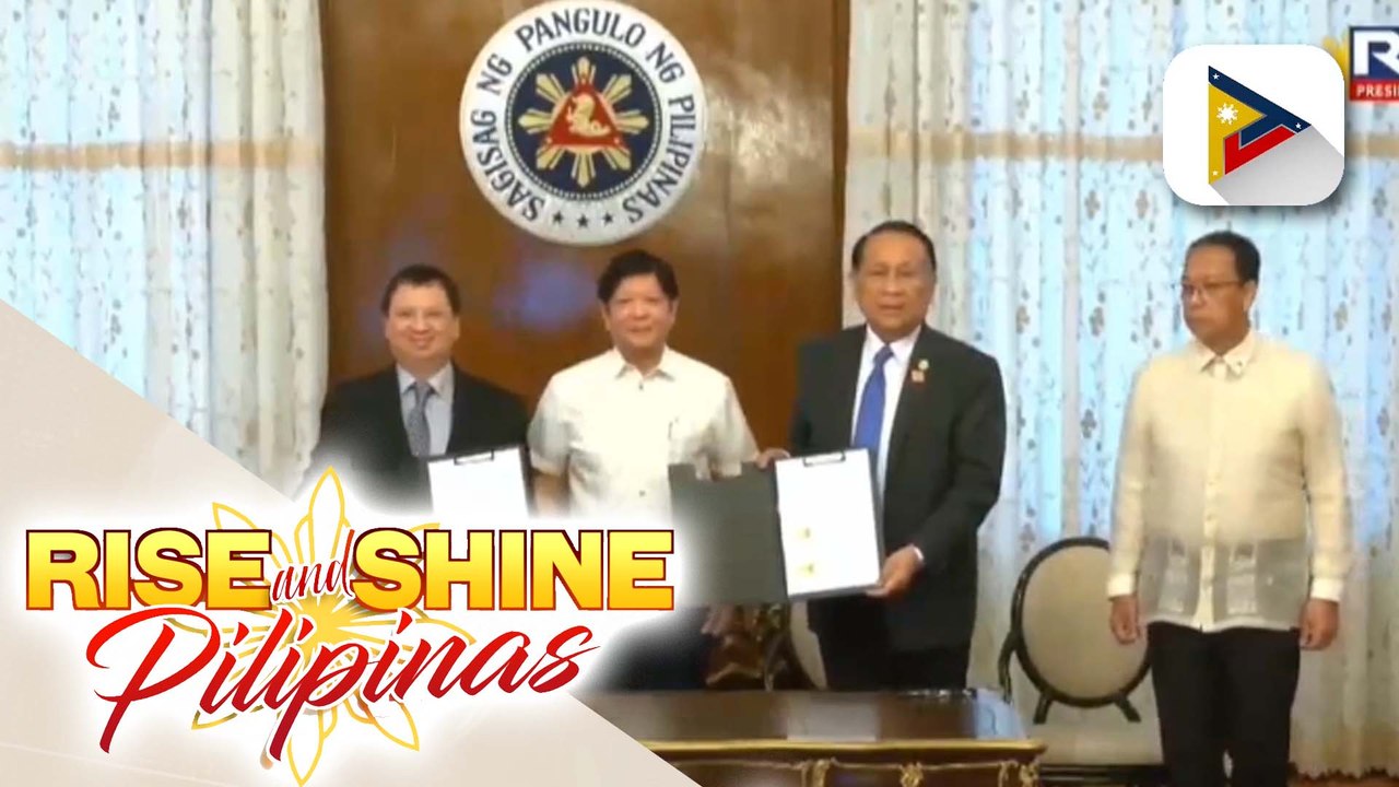PBBM, sinaksihan ang paglagda ng NGCP at NICA ng MOU para sa proteksiyon ng power transmission...