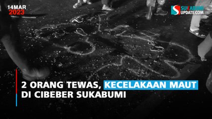2 Orang Tewas, Kecelakaan Maut di Cibeber Sukabumi