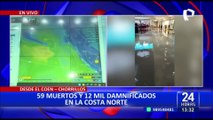 Ciclón Yaku: COEN señala que Lima se encuentra en alerta roja por activación de quebradas