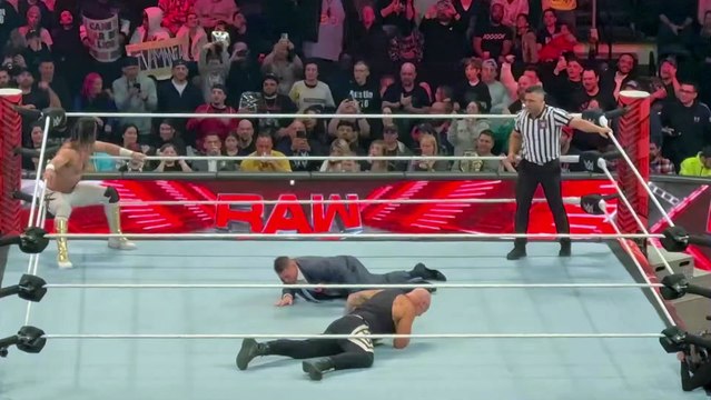 Seth Rollins defeats Baron Corbin during WWE Raw 3/13/23