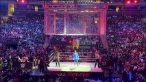 Seth Rollins vs Austin Theory U.S Title Steel Cage Match - WWE Live MSG 3/12/23