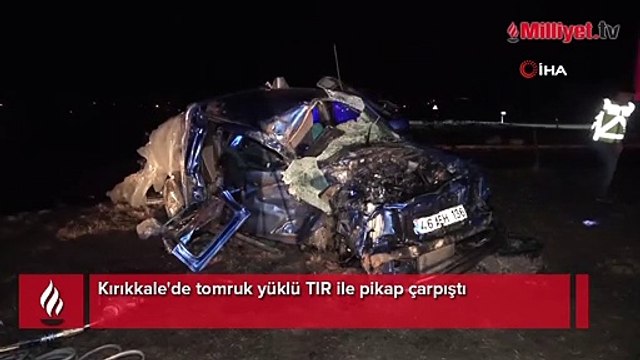 Kırıkkale'de feci kaza! Ölü ve yaralılar var