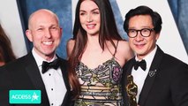 Ke Huy Quan REUNITES w_ Harrison Ford & ‘Goonies’ Co-star Jeff Cohen at Oscars