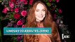 Lindsay Lohan Celebrates Jamie Lee Curtis' Oscar Win _ E! News