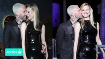 Adam Levine Kisses Behati Prinsloo On Vanity Fair Oscars Party Carpet In Rare Ap