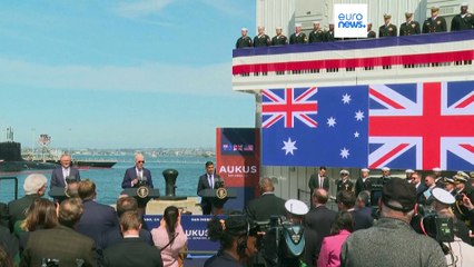 US, UK, and Australia announce deal on nuclear-powered submarines