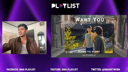 Playlist: Seb Pajarillo shows the behind-the-scenes of “Want You” music video