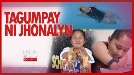 Dalagang walang mga kamay at paa, matagumpay sa larangan ng swimming | Public Affairs Exclusives