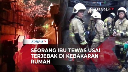 Seorang Ibu Tewas Terbakar dalam Rumah di Simprug, Sang Anak Alami Patah Kaki