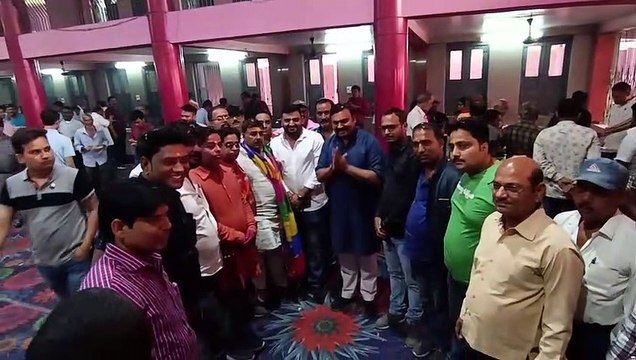 जबलपुर : भाजपा नेताओं ने जमकर खेली होली, गाए गाने