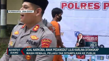 Masih Duduk di Bangku SMP, Anak Pedangdut Lilis Karlina Ditangkap Akibat Jual Narkoba!