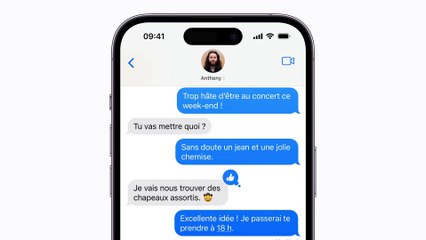 iPphone - Modifier un iMessage et annuler l'envoi