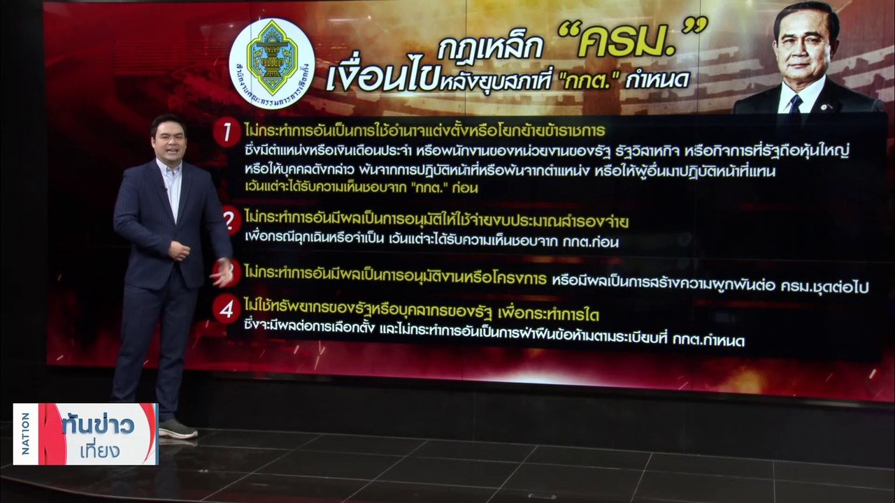 พลิกตำนาน "ยุบสภา" นายกฯคืนอำนาจให้ประชาชนเข้าคูหา"เลือกตั้ง" | เนชั่นทันข่าวเที่ยง | 14 มี.ค. 66 | PART 3