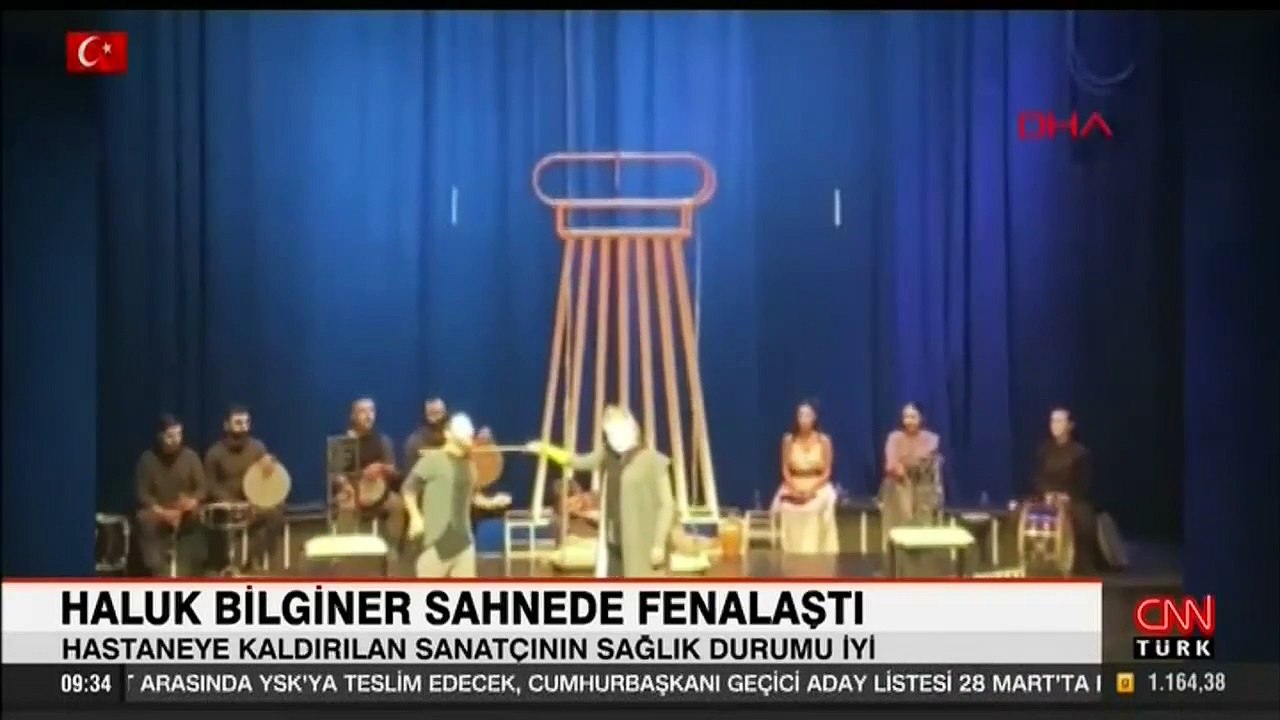 Usta oyuncu sahnede fenalaştı! Haluk Bilginer hastaneye kaldırıldı! Haluk Bilginer sağlık durumu nasıl?