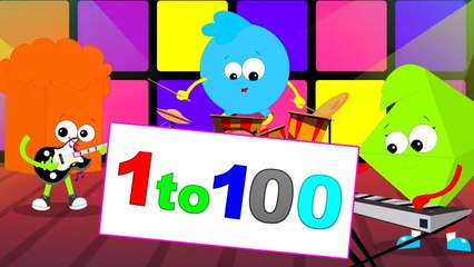 Learn Numbers 1-100 with Fun Nursery Rhymes for Kids 🎶