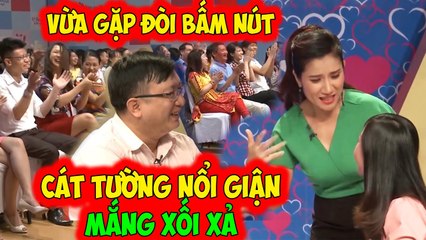 CÁT TƯỜNG PHÁT KHÙNG GIẬN CÔ GÁI HẾT SỨC VÌ NÀNG QUÁ VÃ VỪA GẶP ĐÃ ĐÒI BẤP NÚT KHÁN GIẢ CƯỜI BỂ BỤNG
