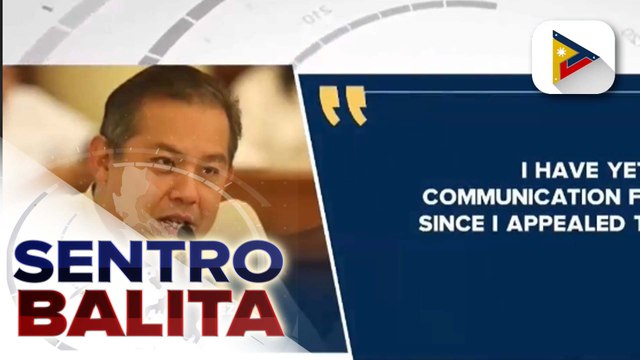 House Speaker Romualdez, sinabing walang natatanggap na abiso mula sa kampo ni Rep. Teves