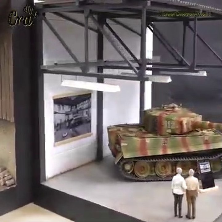 building a realistic scenery diorama working on panzer  Ultra-Realistic Diorama – Realistic Scenery