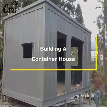 couple building a container house in a jungle Couple Builds SHIPPING CONTAINER HOMe No Experience