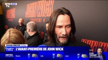 Keanu Reeves à Paris pour l'avant-première de John Wick 4