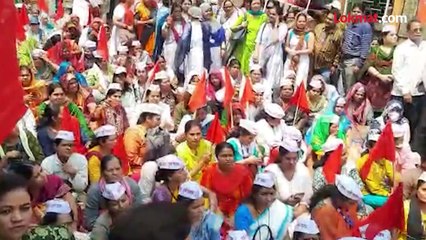 एकच मिशन जुनी पेन्शन! सरकारी कर्मचाऱ्यांचा बेमुदत संप