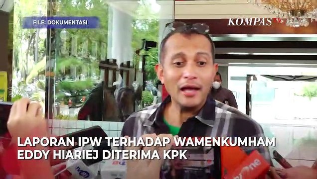 IPW Laporkan Wamenkumham ke KPK atas Dugaan Gratifikasi Rp7 Miliar