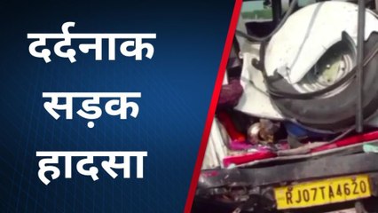 आगरा-लखनऊ एक्सप्रेसवे पर भीषण हादसा, एक ही परिवार के पांच लोगों की मौत